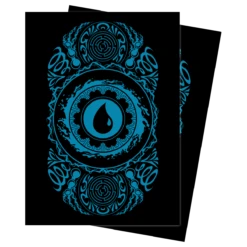 Ultra Pro Mana 7 Island Deck Protector Sleeves (100ct) For Magic: The Gathering