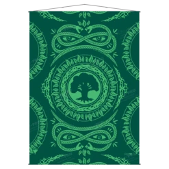 Ultra Pro Mana 7 Forest Wall Scroll For Magic: The Gathering