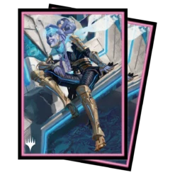 Ultra Pro Kamigawa Neon Dynasty Kotori, Pilot Prodigy Standard Deck Protector Sleeves (100ct) For Magic: The Gathering