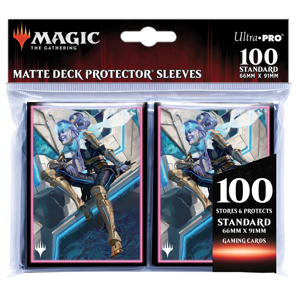 Ultra Pro Kamigawa Neon Dynasty Kotori, Pilot Prodigy Standard Deck Protector Sleeves (100ct) For Magic: The Gathering 4 Ultra Pro Kamigawa Neon Dynasty Kotori, Pilot Prodigy Standard Deck Protector Sleeves (100ct) For Magic: The Gathering - Image 2