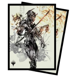 Ultra Pro Kamigawa Neon Dynasty Satoru Umezawa Standard Deck Protector Sleeves (100ct) For Magic: The Gathering