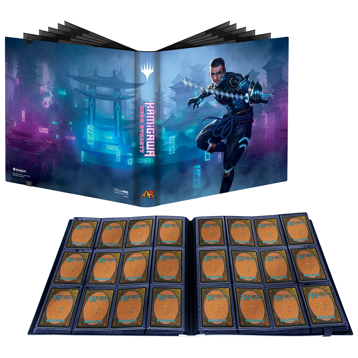 Ultra Pro Kamigawa Neon Dynasty 12-Pocket PRO-Binder For Magic: The Gathering 4 Ultra Pro Kamigawa Neon Dynasty 12-Pocket PRO-Binder For Magic: The Gathering - Image 2