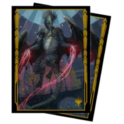 Ultra Pro Streets Of New Capenna Ziatora, The Incinerator Standard Deck Protector Sleeves (100ct) For Magic: The Gathering