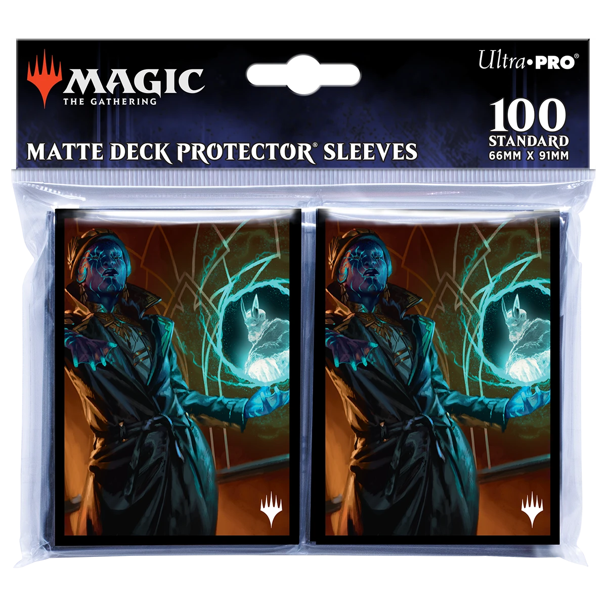 Ultra Pro Streets Of New Capenna Kamiz, Obscura Spymaster Commander Standard Deck Protector Sleeves (100ct) For Magic: The Gathering 4 Ultra Pro Streets Of New Capenna Kamiz, Obscura Spymaster Commander Standard Deck Protector Sleeves (100ct) For Magic: The Gathering - Image 2