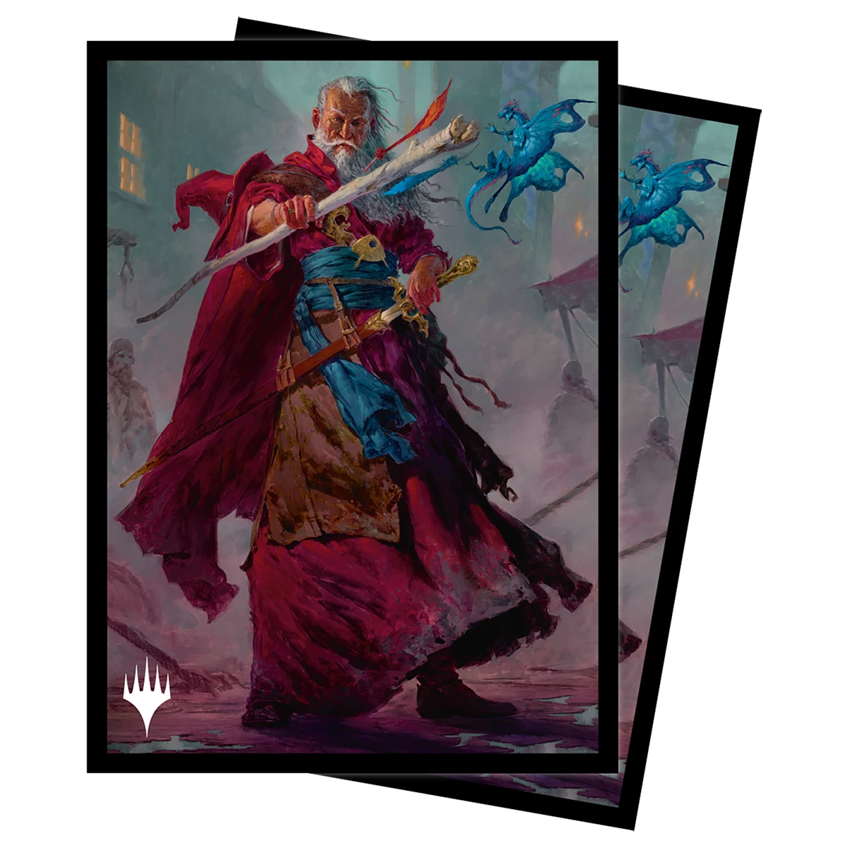 Ultra Pro Commander Legends: Battle For Baldur's Gate Elminster Standard Deck Protector Sleeves (100ct) For Magic: The Gathering 3 Ultra Pro Commander Legends: Battle For Baldur's Gate Elminster Standard Deck Protector Sleeves (100ct) For Magic: The Gathering