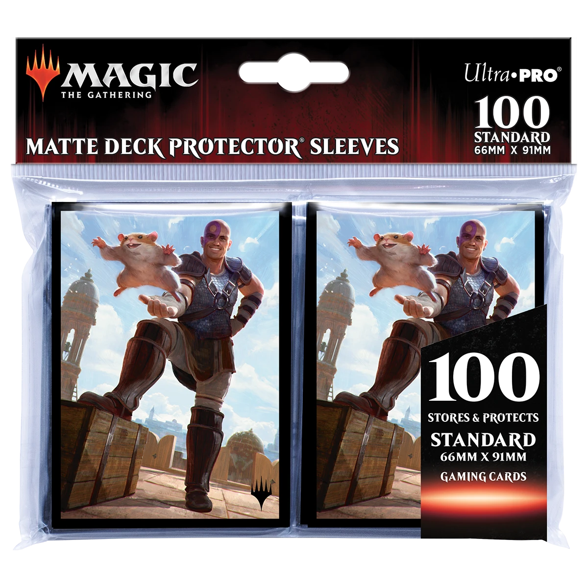 Ultra Pro Commander Legends: Battle For Baldur's Gate Minsc & Boo, Timeless Heroes Standard Deck Protector Sleeves (100ct) For Magic: The Gathering 4 Ultra Pro Commander Legends: Battle For Baldur's Gate Minsc & Boo, Timeless Heroes Standard Deck Protector Sleeves (100ct) For Magic: The Gathering - Image 2