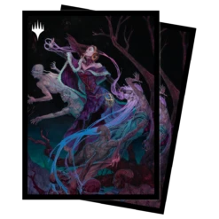 Ultra Pro Double Masters 2022 Liliana, The Last Hope Standard Deck Protector Sleeves (100ct) For Magic: The Gathering