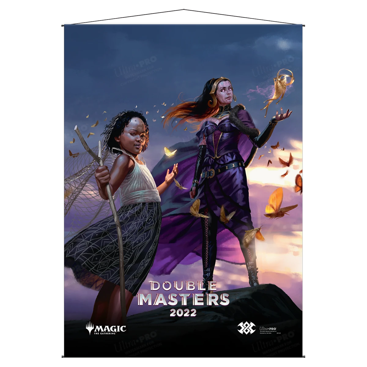Ultra Pro Double Masters 2022 Liliana And Aminatou Wall Scroll For Magic: The Gathering 3 Ultra Pro Double Masters 2022 Liliana And Aminatou Wall Scroll For Magic: The Gathering