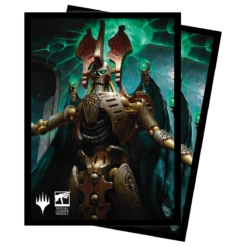 Ultra Pro Warhammer 40K Commander Szarekh, The Silent King Standard Deck Protector Sleeves (100ct) For Magic: The Gathering