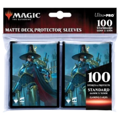 Ultra Pro Warhammer 40K Commander Inquisitor Greyfax Standard Deck Protector Sleeves (100ct) For Magic: The Gathering -Card Game Accessories Shop 19446 AW51653 DP MTG WH4 V3 POLY