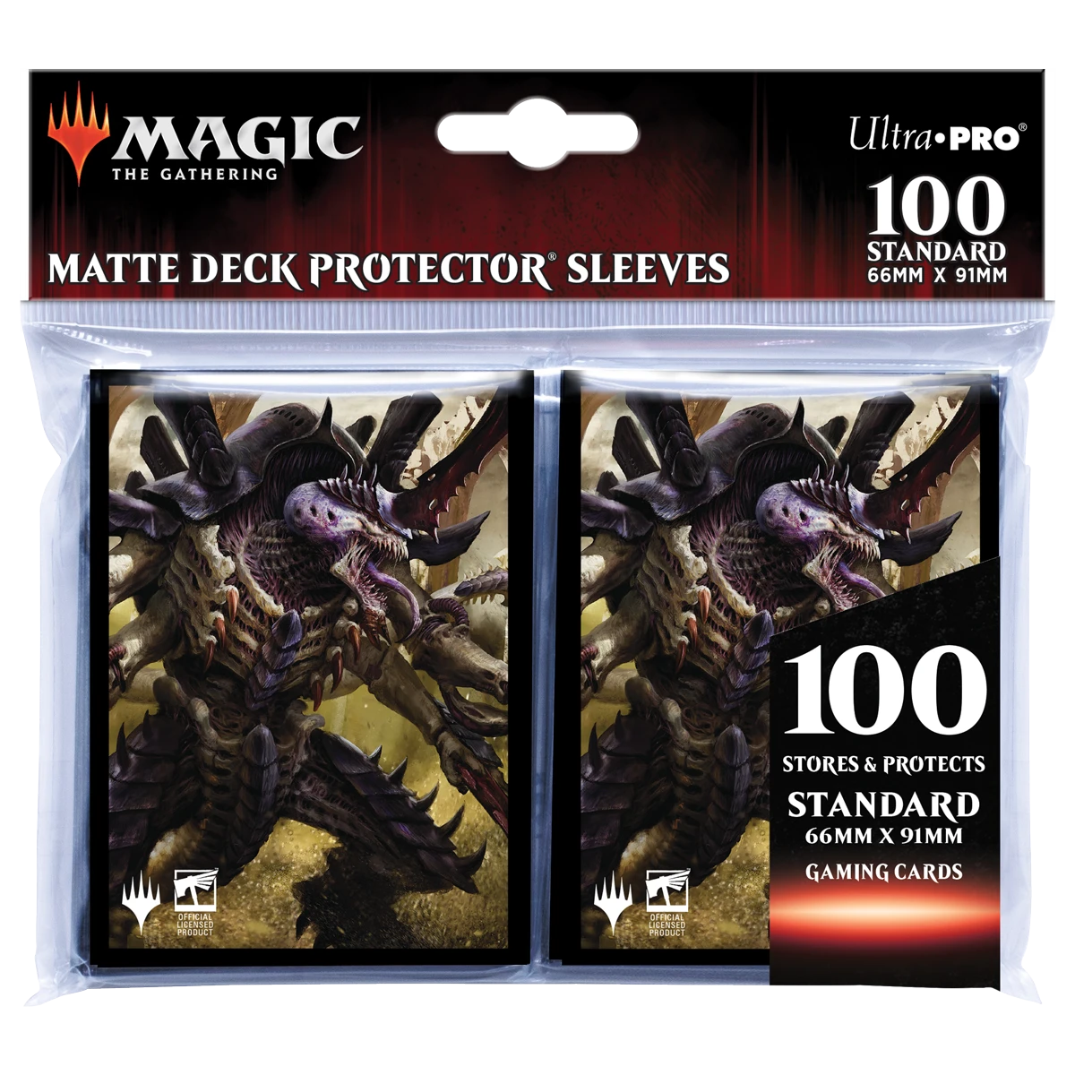 Ultra Pro Warhammer 40K Commander The Swarmlord Standard Deck Protector Sleeves (100ct) For Magic: The Gathering 4 Ultra Pro Warhammer 40K Commander The Swarmlord Standard Deck Protector Sleeves (100ct) For Magic: The Gathering - Image 2