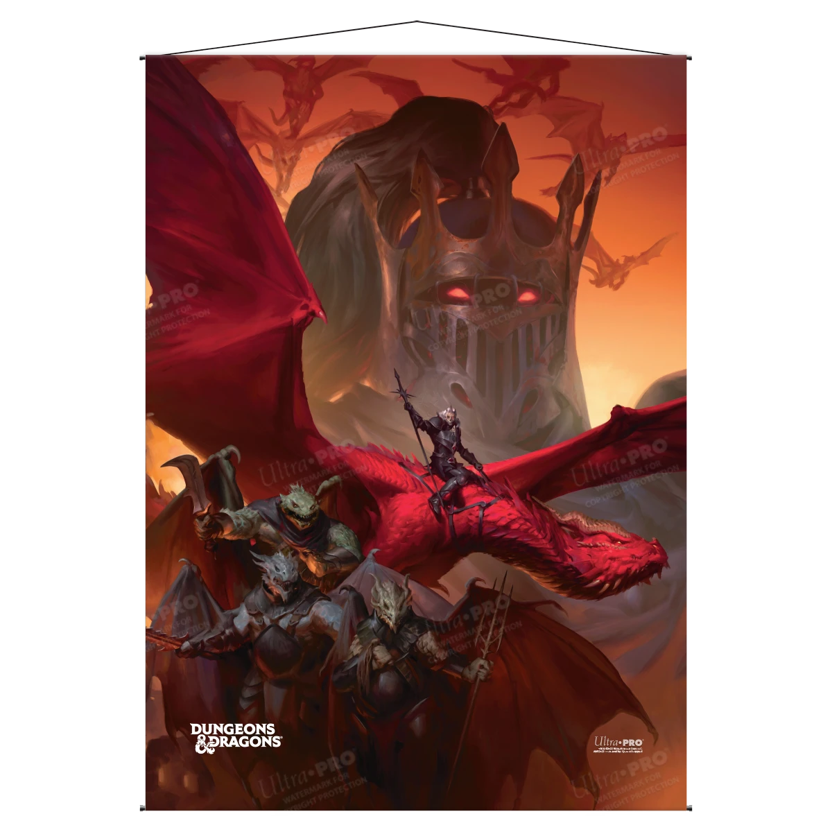 Ultra Pro Cover Series Dragonlance Shadow Of The Dragon Queen Wall Scroll For Dungeons & Dragons 3 Ultra Pro Cover Series Dragonlance Shadow Of The Dragon Queen Wall Scroll For Dungeons & Dragons