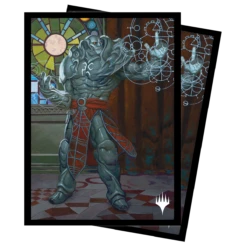 Ultra Pro Dominaria United Karn, Living Legacy Standard Deck Protector Sleeves (100ct) For Magic: The Gathering