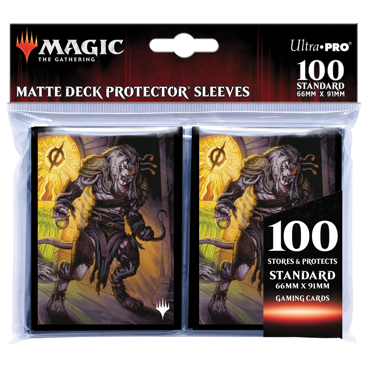 Ultra Pro Dominaria United Ajani, Sleeper Agent Standard Deck Protector Sleeves (100ct) For Magic: The Gathering 4 Ultra Pro Dominaria United Ajani, Sleeper Agent Standard Deck Protector Sleeves (100ct) For Magic: The Gathering - Image 2