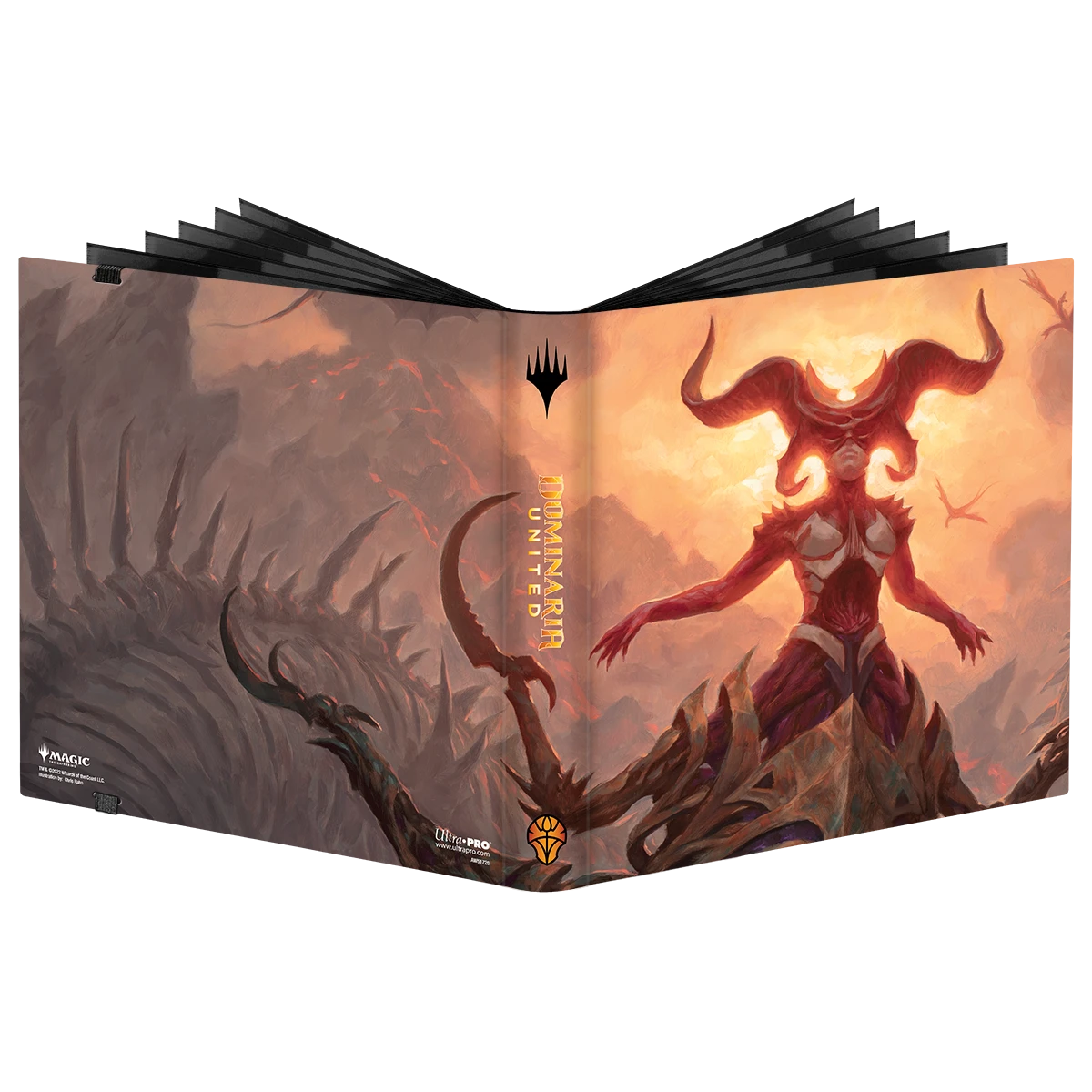 Ultra Pro Dominaria United Sheoldred, The Apocalypse 12-Pocket PRO-Binder For Magic: The Gathering 3 Ultra Pro Dominaria United Sheoldred, The Apocalypse 12-Pocket PRO-Binder For Magic: The Gathering