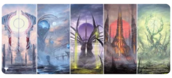 Ultra Pro Phyrexia All Will Be One Phyrexian Basic Land Tableaux Table Playmat For Magic: The Gathering