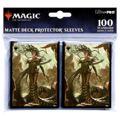 Ultra Pro Phyrexia All Will Be One Vraska, Betrayal’s Sting Standard Deck Protector Sleeves (100ct) For Magic: The Gathering -Card Game Accessories Shop 19669 DP MTG PhyrexiaOne V2 Poly