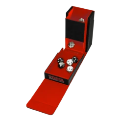 Ultra Pro Honor Among Thieves Printed Leatherette Dice Tower For Dungeons & Dragons -Card Game Accessories Shop 19711 DiceTower D D MosiacArt Open