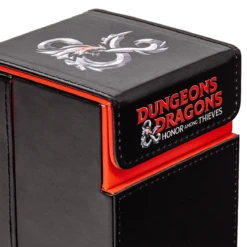 Ultra Pro Honor Among Thieves Printed Leatherette Dice Tower For Dungeons & Dragons -Card Game Accessories Shop 19711 DiceTower D D MosiacArt flap closed min 1