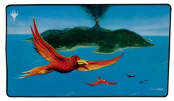 Ultra Pro Dominaria Remastered Birds Of Paradise Black Stitched Standard Gaming Playmat For Magic: The Gathering