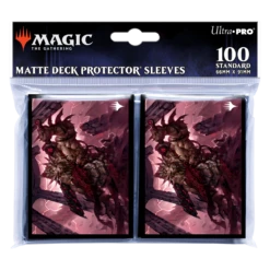 Ultra Pro March Of The Machine Brimaz, Blight Of Oreskos Standard Deck Protector Sleeves (100ct) For Magic: The Gathering -Card Game Accessories Shop 19740 DP MTG MOM A Poly