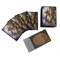 Ultra Pro March Of The Machine Sidar Jabari Of Zhalfir Standard Deck Protector Sleeves (100ct) For Magic: The Gathering -Card Game Accessories Shop 19741 DP MTG MOM B spread