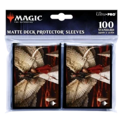 Ultra Pro March Of The Machine Kasla, The Broken Halo Standard Deck Protector Sleeves (100ct) For Magic: The Gathering -Card Game Accessories Shop 19743 DP MTG MOM D Poly