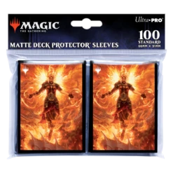 Ultra Pro March Of The Machine Chandra, Hope’s Beacon Standard Deck Protector Sleeves (100ct) For Magic: The Gathering -Card Game Accessories Shop 19746 DP MTG MOM 2 Poly