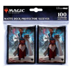 Ultra Pro March Of The Machine Teferi Akosa Of Zhalfir Standard Deck Protector Sleeves (100ct) For Magic: The Gathering -Card Game Accessories Shop 19748 DP MTG MOM 4 Poly