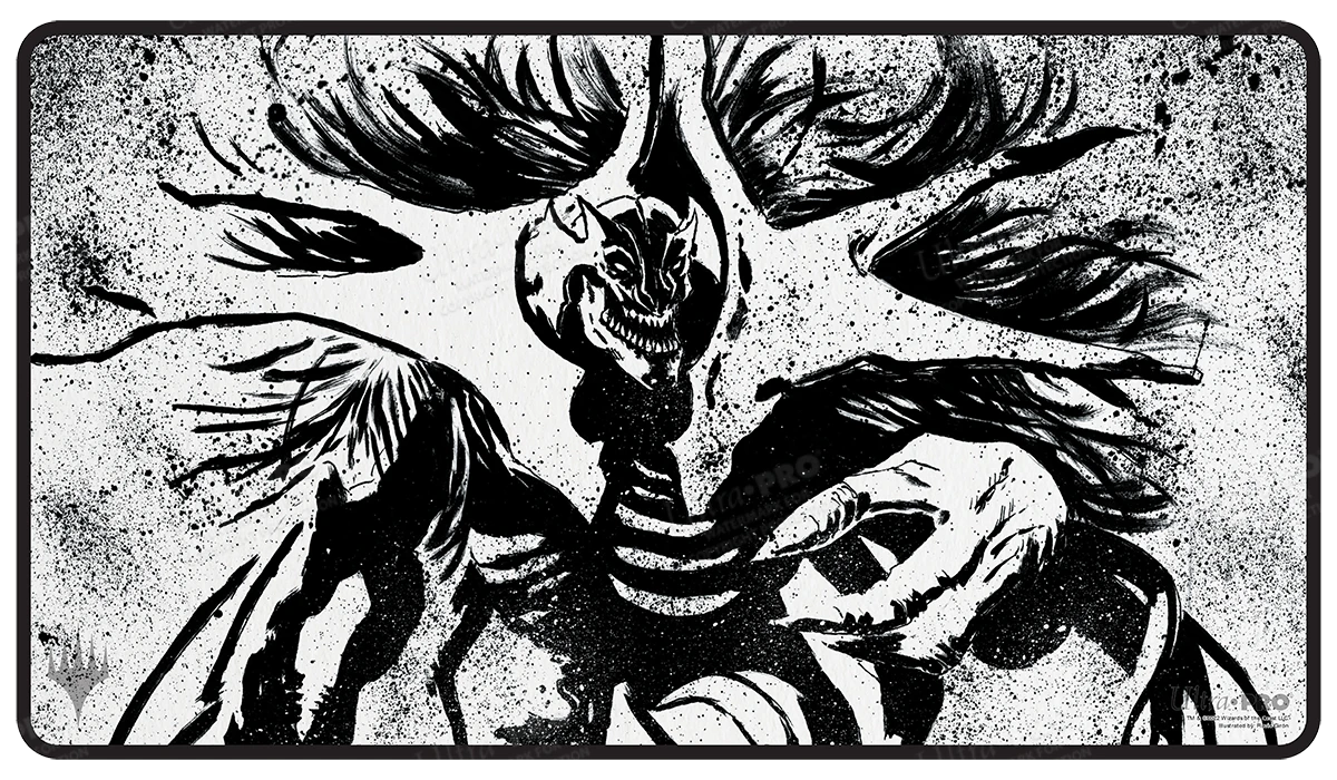 Ultra Pro March Of The Machine Vorinclex Black Stitched Standard Gaming Playmat For Magic: The Gathering