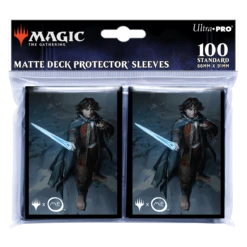 Ultra Pro The Lord Of The Rings: Tales Of Middle-earth Frodo Standard Deck Protector Sleeves (100ct) For Magic: The Gathering -Card Game Accessories Shop 19814 DP MTG LTR A Poly