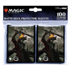 Ultra Pro The Lord Of The Rings: Tales Of Middle-earth Sauron Standard Deck Protector Sleeves (100ct) For Magic: The Gathering -Card Game Accessories Shop 19817 DP MTG LTR D Poly