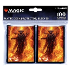 Ultra Pro The Lord Of The Rings: Tales Of Middle-earth Sauron V2 Standard Deck Protector Sleeves (100ct) For Magic: The Gathering -Card Game Accessories Shop 19820 DP MTG LTR 3 Poly