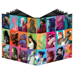 Ultra Pro Commander Masters Pop Collage 4-Pocket PRO-Binder For Magic: The Gathering