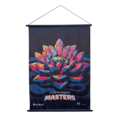 Ultra Pro Commander Masters Jeweled Lotus Wall Scroll For Magic: The Gathering