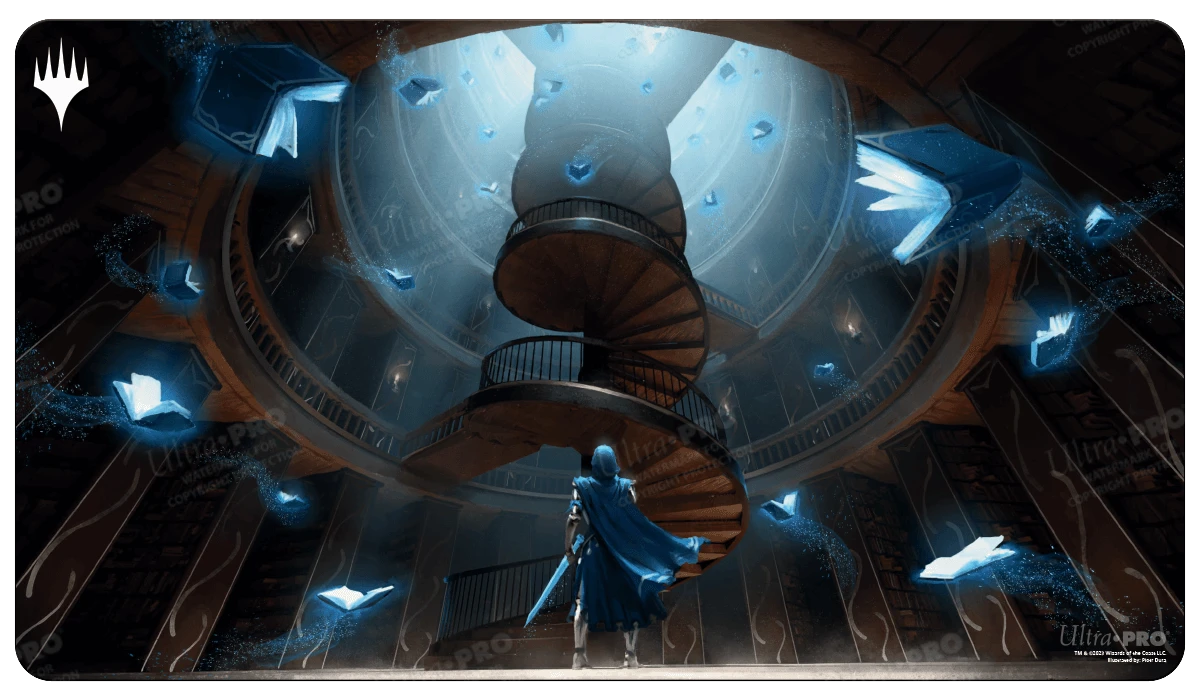 Ultra Pro Wilds Of Eldraine Virtue Of Knowledge Standard Gaming Playmat For Magic: The Gathering 3 Ultra Pro Wilds Of Eldraine Virtue Of Knowledge Standard Gaming Playmat For Magic: The Gathering