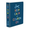 Ultra Pro Keep Calm 3-Ring Coupon Organizer Binder -Card Game Accessories Shop 58327 2in CouponOrganizer KeepCalm
