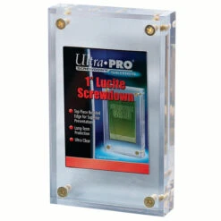 Ultra Pro Lucite Brik 1" Screwdown -Card Game Accessories Shop 81142 1inchLuciteScrewdown 1