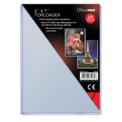 Ultra Pro 5" X 7" Toploaders (25ct)