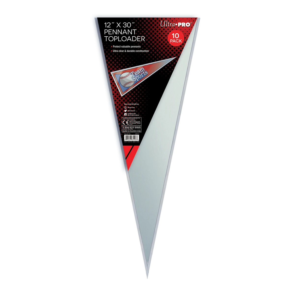 Ultra Pro Pennant Toploaders (10ct)