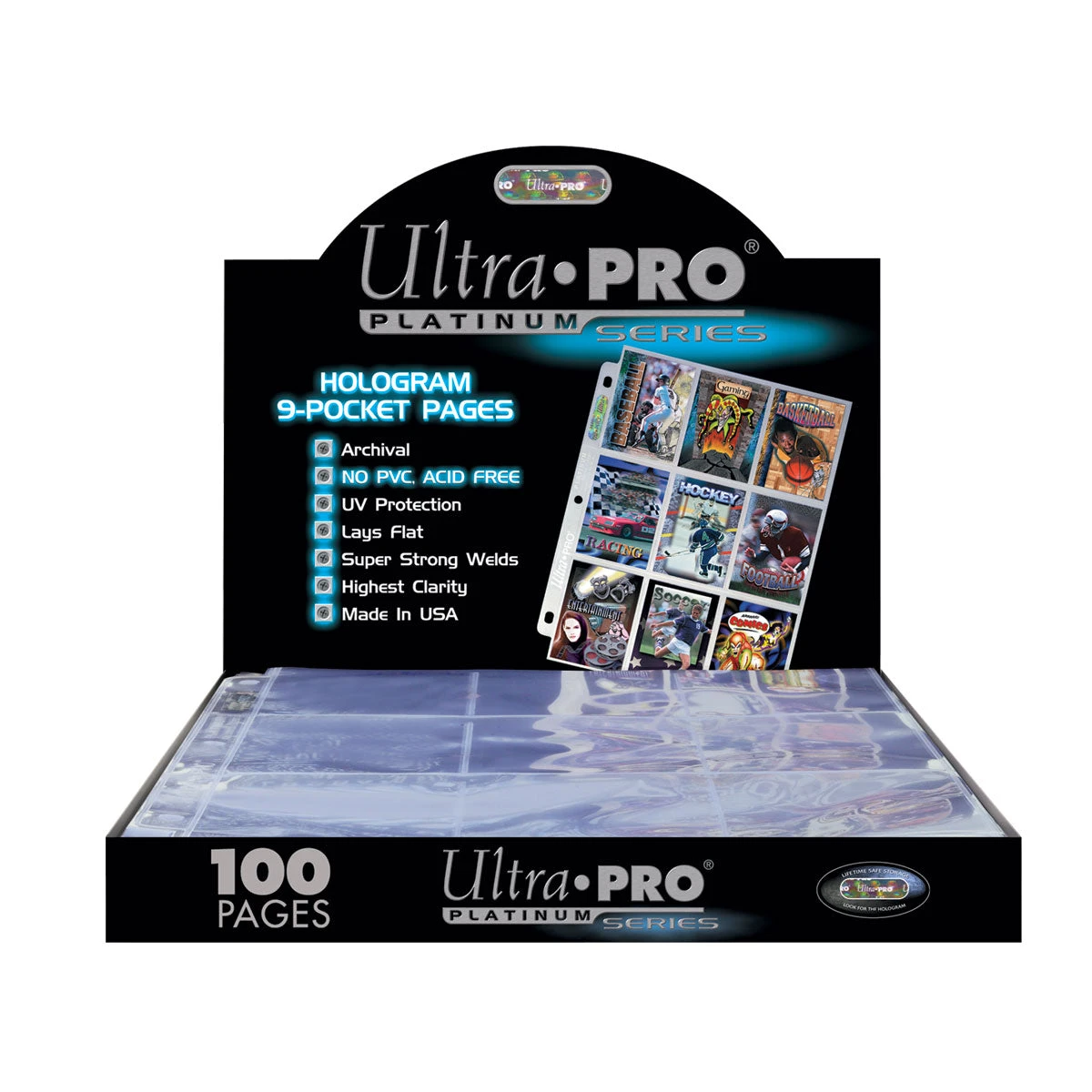 Ultra Pro Platinum Series Pocket Pages (100ct) For Cards And Photos 4 Ultra Pro Platinum Series Pocket Pages (100ct) For Cards And Photos - Image 2