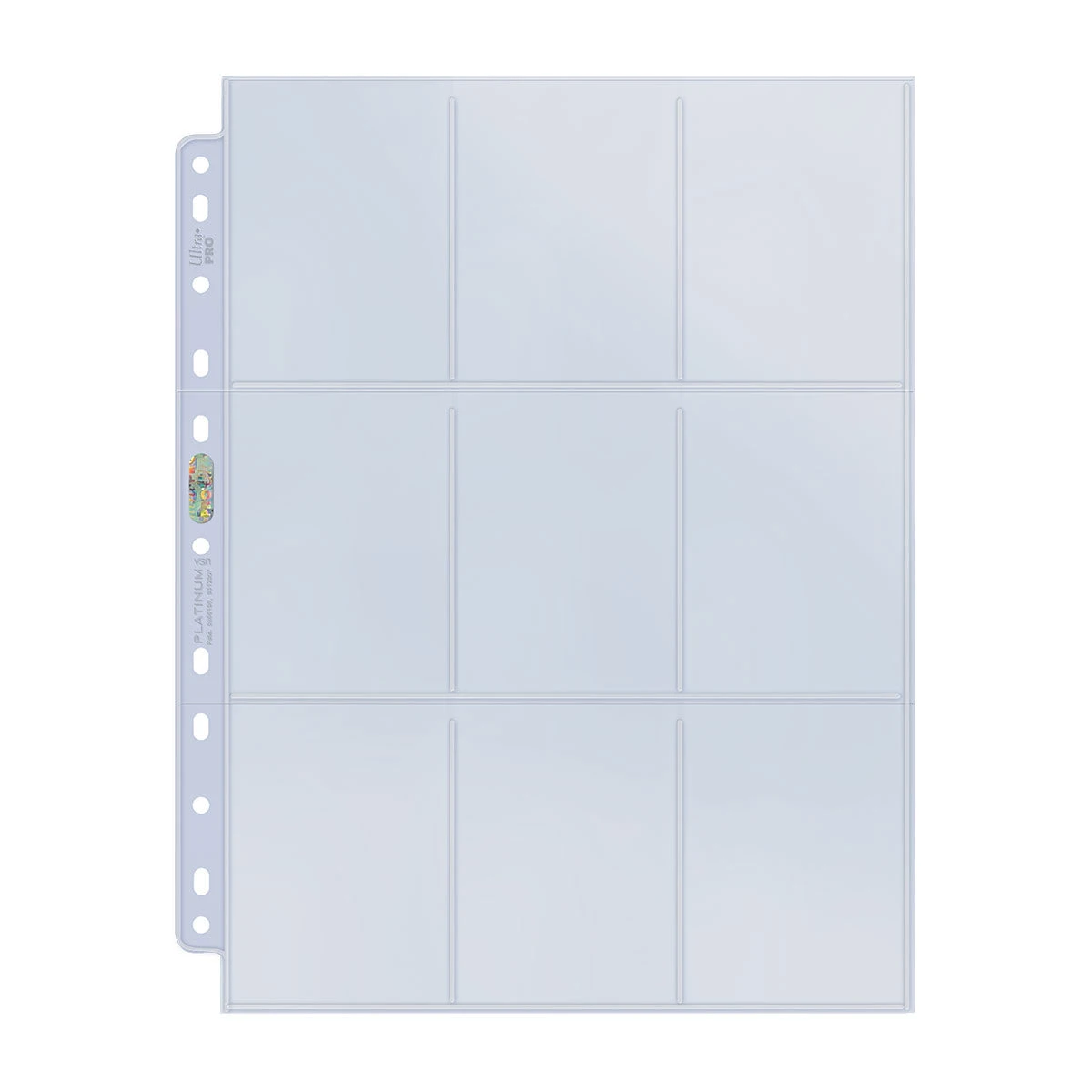 Ultra Pro Platinum Series 9-Pocket 11-Hole Punch Pages (100ct) For Standard Size Cards 3 Ultra Pro Platinum Series 9-Pocket 11-Hole Punch Pages (100ct) For Standard Size Cards