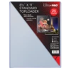 Ultra Pro 8-1/2" X 11" Toploaders (25ct) -Card Game Accessories Shop 81433 TL 8.5x11