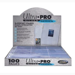Ultra Pro Silver Series 9-Pocket Pages (100ct) For Standard Size Cards -Card Game Accessories Shop 81442 8d741a0a 6e03 47cd 96b4 6a0edf7e1dff