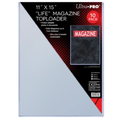 Ultra Pro 11" X 15" Life Magazine Toploaders (10ct)
