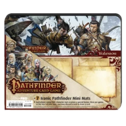 Ultra Pro Rise Of The Runelords Base Set Mini Mats (7ct) For Pathfinder Adventure Card Game