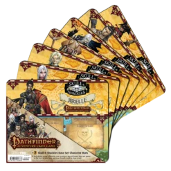 Ultra Pro Skull & Shackles Base Set Mini Mats (7ct) For Pathfinder Adventure Card Game