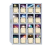 Ultra Pro Platinum Series 16-Pocket Pages (100ct) For 41mm X 63mm Cards -Card Game Accessories Shop 84781 Stkr 16PktPg XWing 3hole