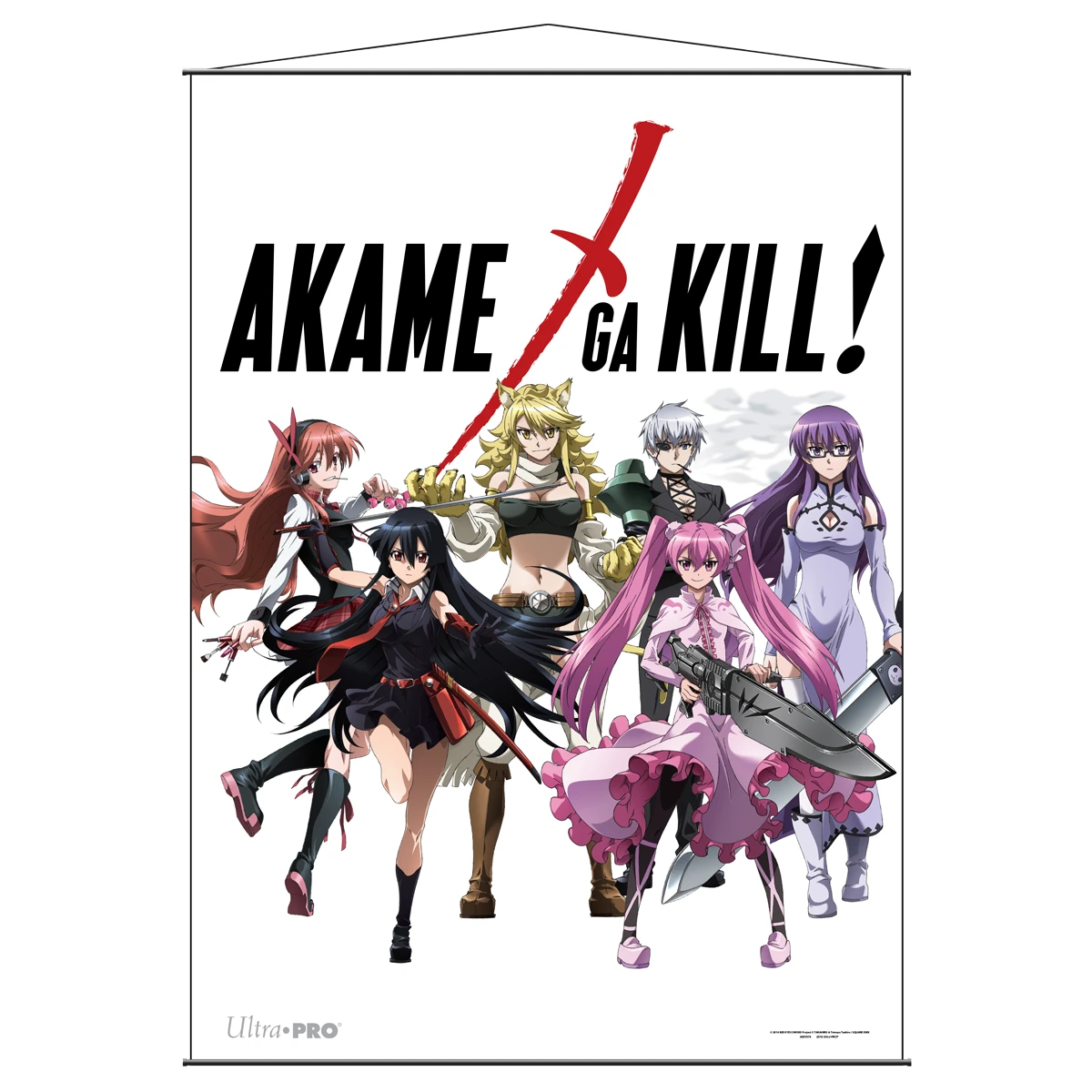Ultra Pro Heroines Wall Scroll For Akame Ga Kill! 3 Ultra Pro Heroines Wall Scroll For Akame Ga Kill!