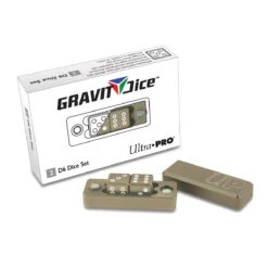 Ultra Pro Gravity Dice Precision D6 Dice Set -Card Game Accessories Shop 84871 2D6 GravityDice Desert
